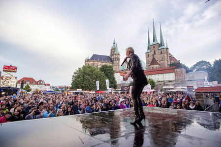 Elaiza auf dem Krämerbrückenfest in Erfurt