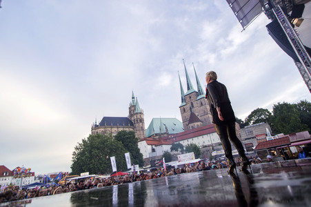 Elaiza auf dem Krämerbrückenfest in Erfurt