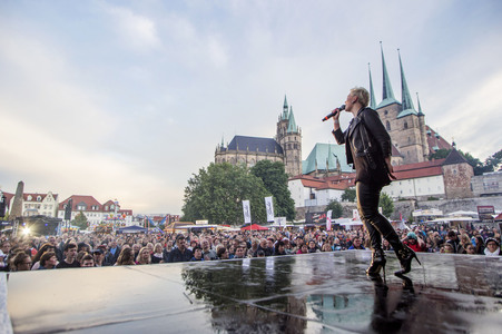 Elaiza auf dem Krämerbrückenfest in Erfurt