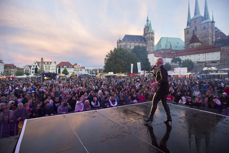 Elaiza auf dem Krämerbrückenfest in Erfurt