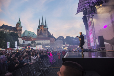 Elaiza auf dem Krämerbrückenfest in Erfurt