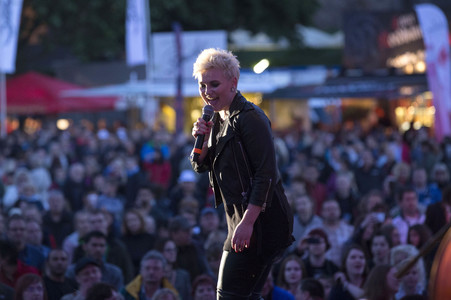 Elaiza auf dem Krämerbrückenfest in Erfurt