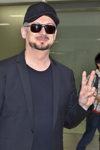 Ankunft von Boy George in Japan