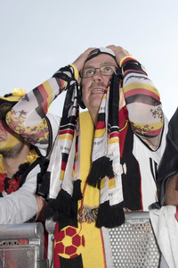 Fanmeile beim UEFA-Fußball-Europameisterschaft 2016 Spiel Deutschland gegen Nordirland in Berlin