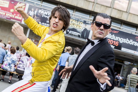 Fototermin 'Falco Meets Queen' in Gera