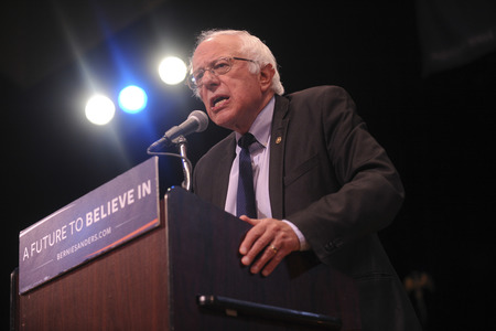 Rede von Bernie Sanders in New York