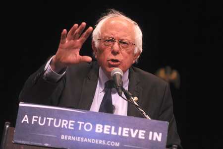 Rede von Bernie Sanders in New York