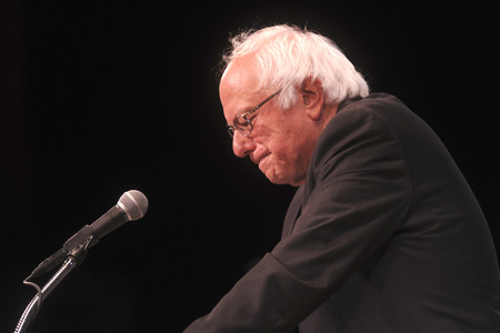 Rede von Bernie Sanders in New York