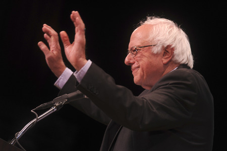 Rede von Bernie Sanders in New York