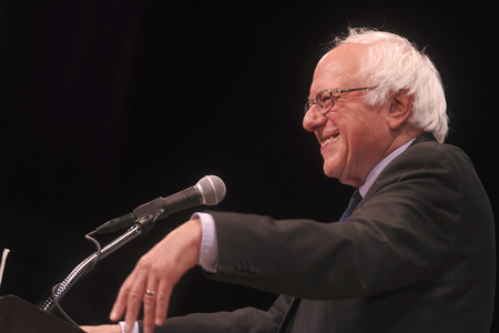 Rede von Bernie Sanders in New York