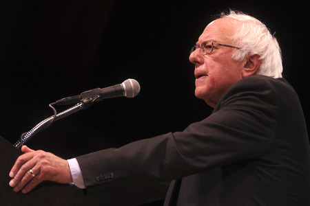 Rede von Bernie Sanders in New York
