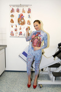 WORKING ART: Kardiologe / Cardiologist Bodypainting