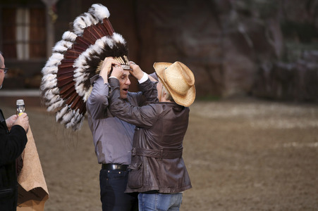 Premiere von 'Der Schatz im Silbersee' in Bad Segeberg