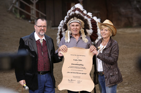 Premiere von 'Der Schatz im Silbersee' in Bad Segeberg