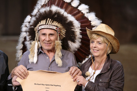 Premiere von 'Der Schatz im Silbersee' in Bad Segeberg