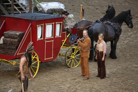 Premiere von 'Der Schatz im Silbersee' in Bad Segeberg