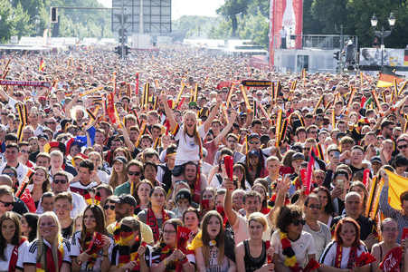 UEFA-Fußball-Europameisterschaft 2016 Spiel Deutschland gegen die Slowakei