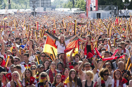UEFA-Fußball-Europameisterschaft 2016 Spiel Deutschland gegen die Slowakei