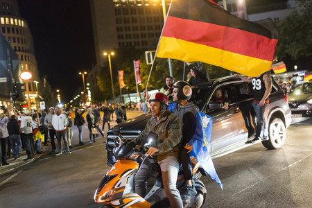 UEFA-Fußball-Europameisterschaft 2016 Spiel Deutschland gegen Italien