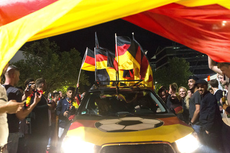 UEFA-Fußball-Europameisterschaft 2016 Spiel Deutschland gegen Italien
