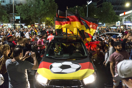 UEFA-Fußball-Europameisterschaft 2016 Spiel Deutschland gegen Italien