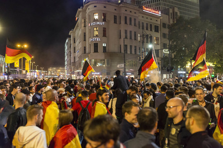 UEFA-Fußball-Europameisterschaft 2016 Spiel Deutschland gegen Italien