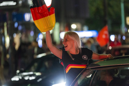 UEFA-Fußball-Europameisterschaft 2016 Spiel Deutschland gegen Italien