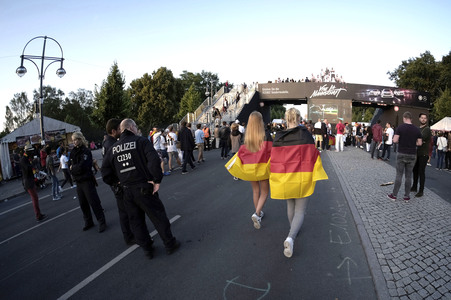 UEFA-Fußball-Europameisterschaft 2016 Spiel Deutschland gegen Italien