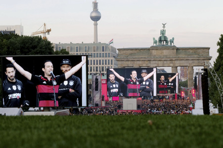 UEFA-Fußball-Europameisterschaft 2016 Spiel Deutschland gegen Italien