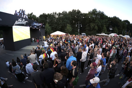 UEFA-Fußball-Europameisterschaft 2016 Spiel Deutschland gegen Italien
