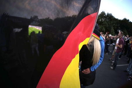UEFA-Fußball-Europameisterschaft 2016 Spiel Deutschland gegen Italien
