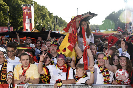 UEFA-Fußball-Europameisterschaft 2016 Spiel Deutschland gegen Italien