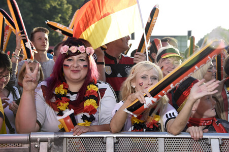 UEFA-Fußball-Europameisterschaft 2016 Spiel Deutschland gegen Italien
