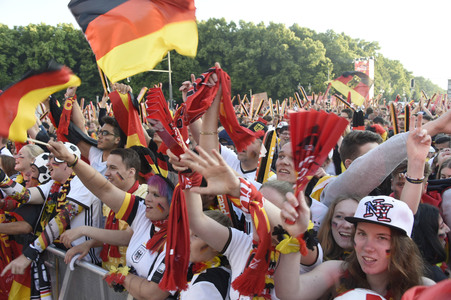 UEFA-Fußball-Europameisterschaft 2016 Spiel Deutschland gegen Italien
