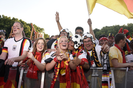 UEFA-Fußball-Europameisterschaft 2016 Spiel Deutschland gegen Italien