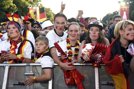 UEFA-Fußball-Europameisterschaft 2016 Spiel Deutschland gegen Italien
