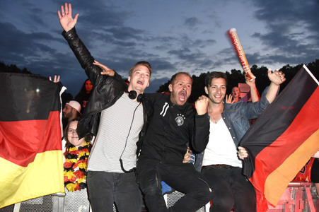 UEFA-Fußball-Europameisterschaft 2016 Spiel Deutschland gegen Italien