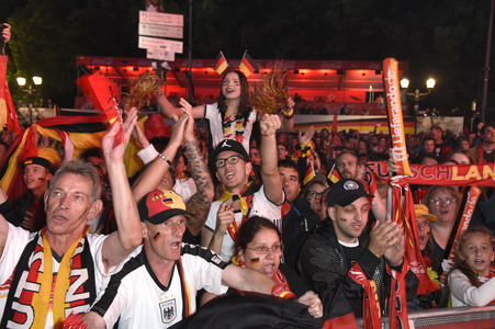 UEFA-Fußball-Europameisterschaft 2016 Spiel Deutschland gegen Italien