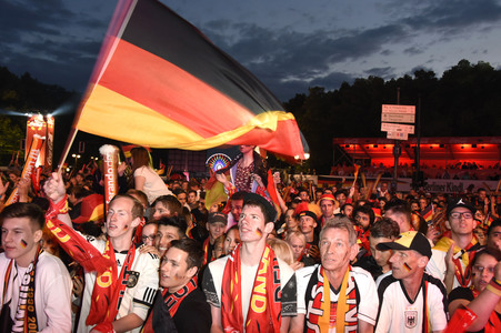UEFA-Fußball-Europameisterschaft 2016 Spiel Deutschland gegen Italien