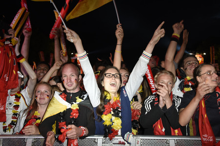 UEFA-Fußball-Europameisterschaft 2016 Spiel Deutschland gegen Italien