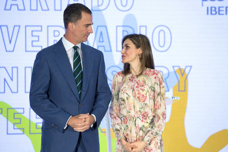 Royals zu Besuch beim Stromerzeuger Iberdrola in Madrid