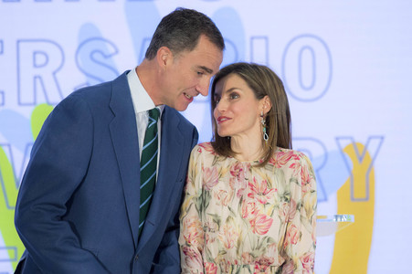 Royals zu Besuch beim Stromerzeuger Iberdrola in Madrid