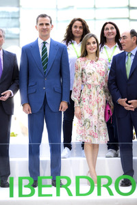 Royals zu Besuch beim Stromerzeuger Iberdrola in Madrid