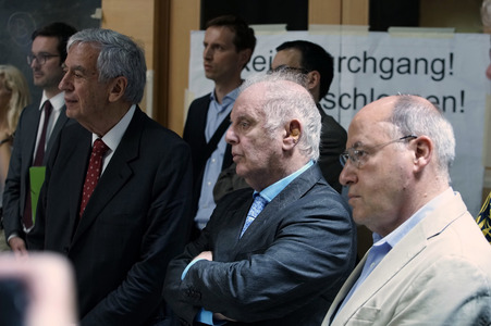 Barenboim-Said-Akademie im Magazin der Staatsoper in Berlin