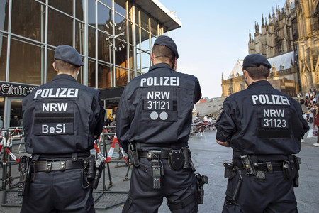 Sicherheitsmaßnahmen am Hauptbahnhof in Köln