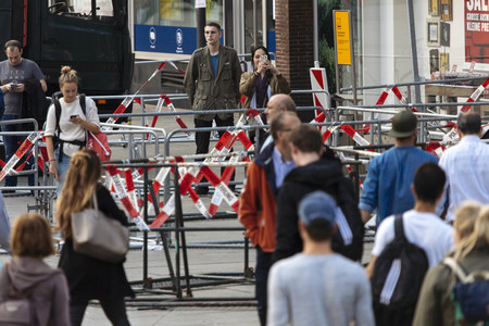 Sicherheitsmaßnahmen am Hauptbahnhof in Köln