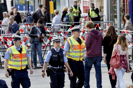 Sicherheitsmaßnahmen am Hauptbahnhof in Köln