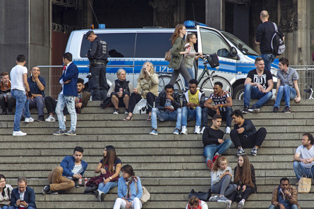 Sicherheitsmaßnahmen am Hauptbahnhof in Köln
