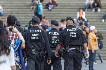 Sicherheitsmaßnahmen am Hauptbahnhof in Köln