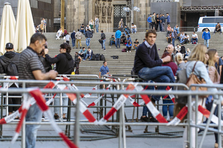 Sicherheitsmaßnahmen am Hauptbahnhof in Köln